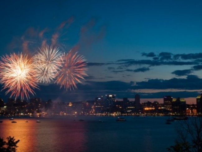 Natal Day Fireworks